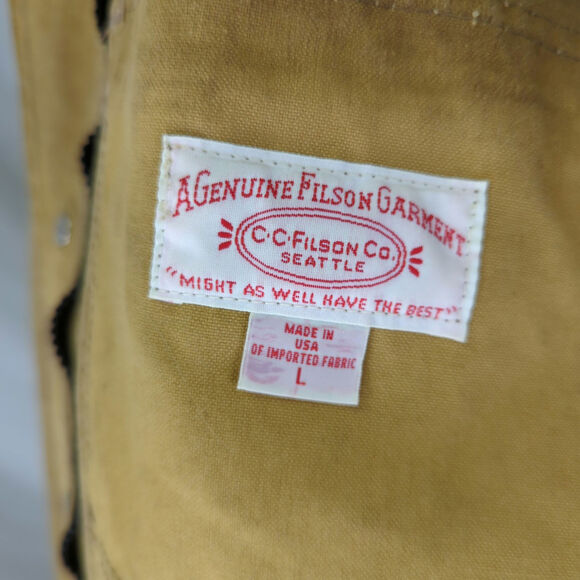 Filson Brown Military Field Jacket - Picture 12 of 14